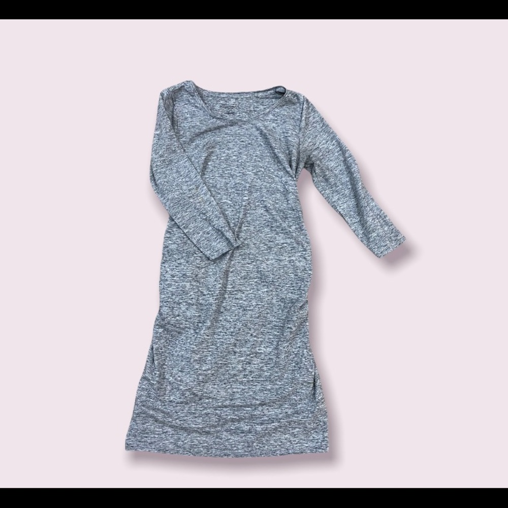Merona Maternity Dress Grey